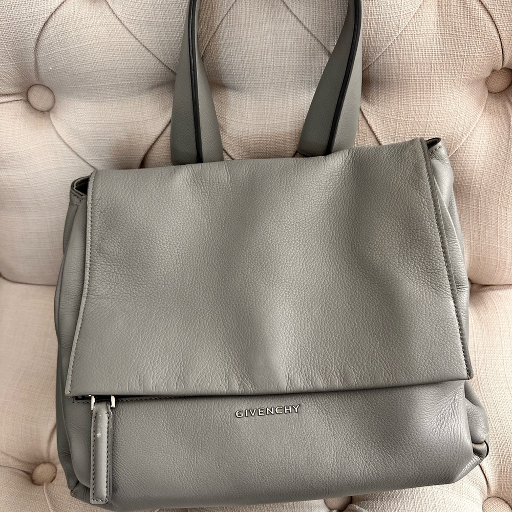 Givenchy Gray Leather Women's Bag